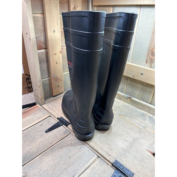 Mens TINGLEY Pilot Rubber Work Rain Boots US 8 Waterproof - Picture 3 of 8